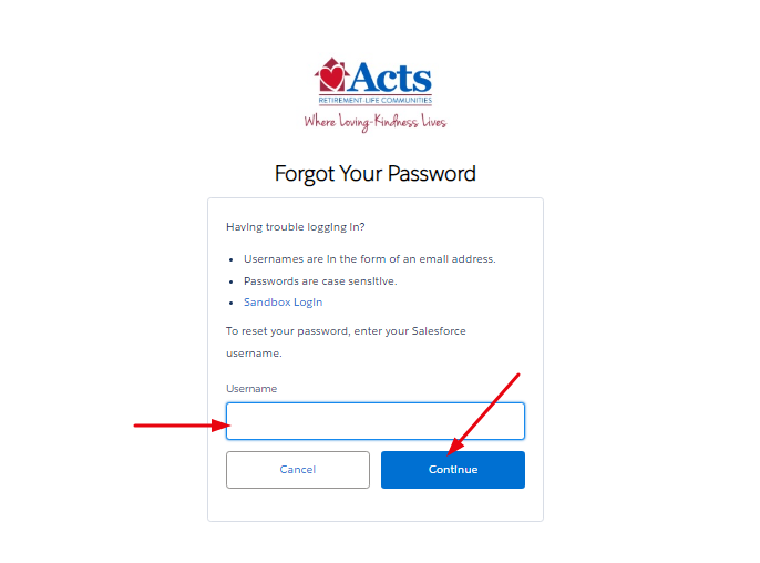 ACTS Employee Portal