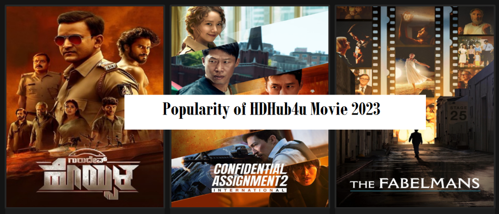 Popularity of HDHub4u Movie 2023