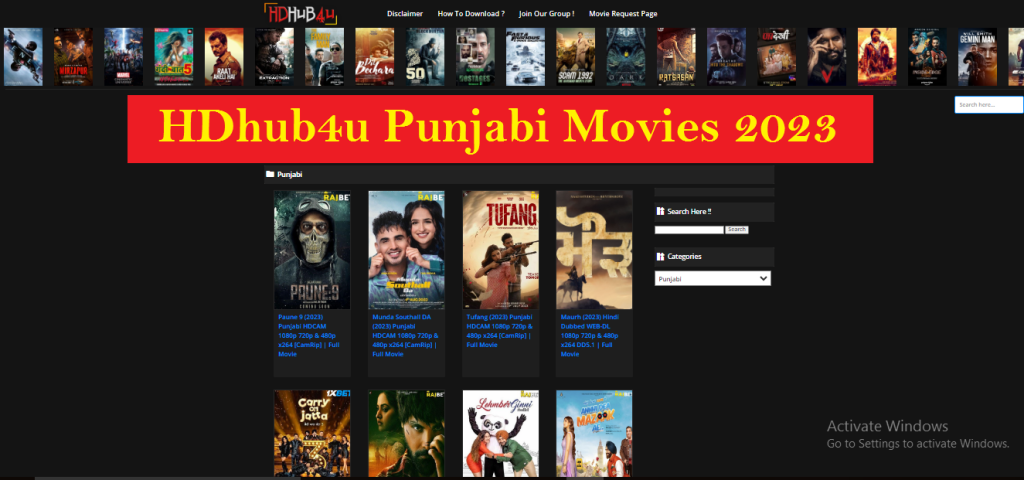 HDhub4u Punjabi Movies