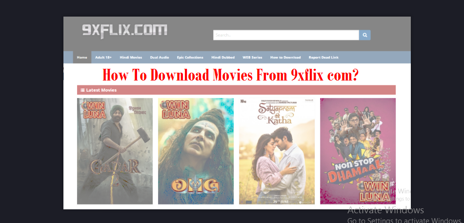 How To Download Movies From 9xflix com