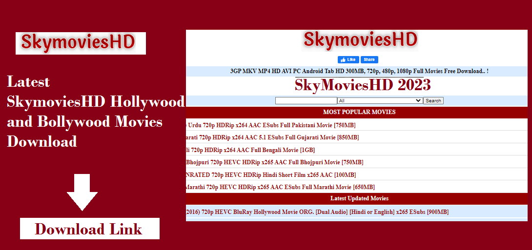 Latest SkymoviesHD Hollywood and Bollywood Movies Download