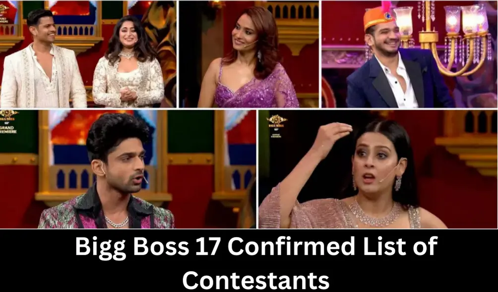 Bigg Boss 17 Confirmed List of Contestants