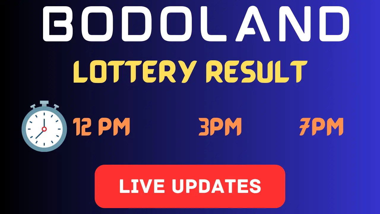 bodoland lottery result